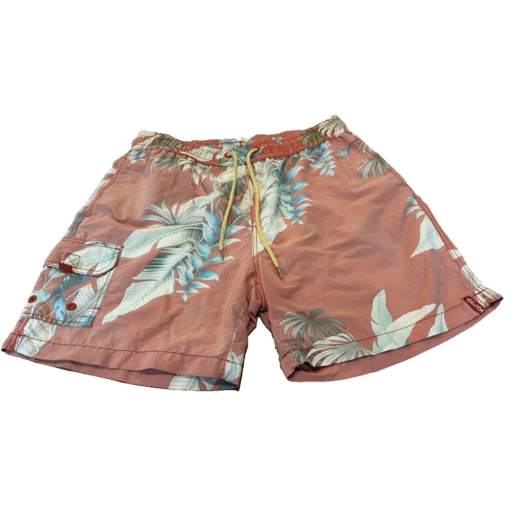 Tommy Bahama Mens Relax Swim Suit Shorts Trunks Floral Tropical Liner Size‎ M